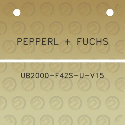 pepperl-fuchs-ub2000-f42s-u-v15