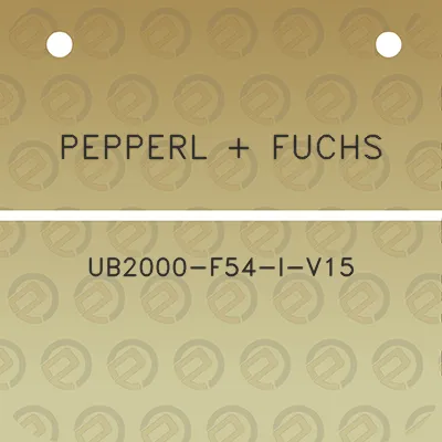 pepperl-fuchs-ub2000-f54-i-v15