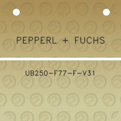 pepperl-fuchs-ub250-f77-f-v31