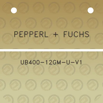 pepperl-fuchs-ub400-12gm-u-v1