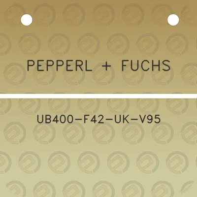 pepperl-fuchs-ub400-f42-uk-v95