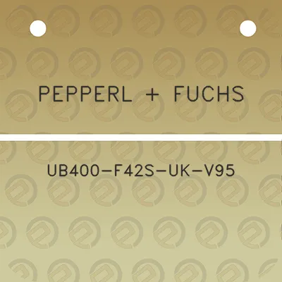 pepperl-fuchs-ub400-f42s-uk-v95