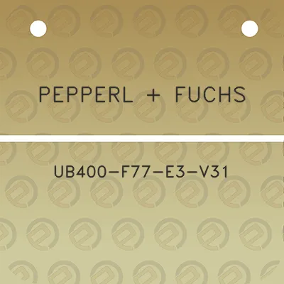 pepperl-fuchs-ub400-f77-e3-v31