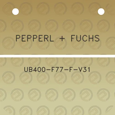 pepperl-fuchs-ub400-f77-f-v31