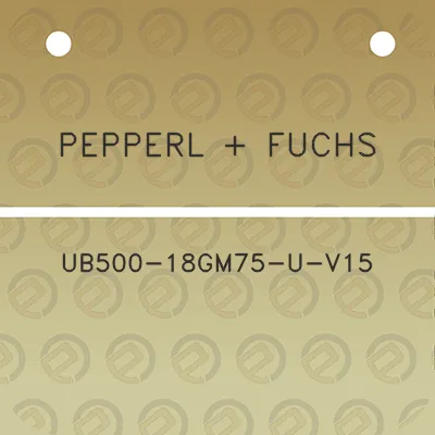 pepperl-fuchs-ub500-18gm75-u-v15