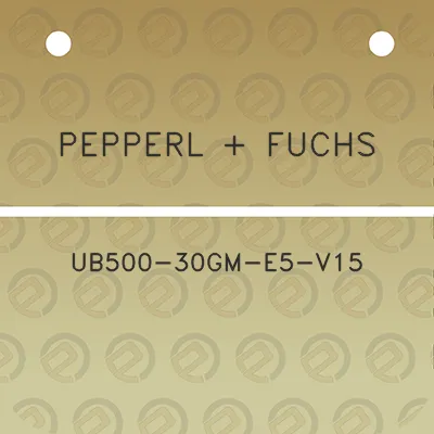 pepperl-fuchs-ub500-30gm-e5-v15