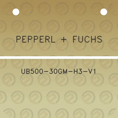 pepperl-fuchs-ub500-30gm-h3-v1