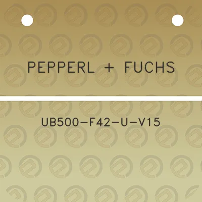 pepperl-fuchs-ub500-f42-u-v15