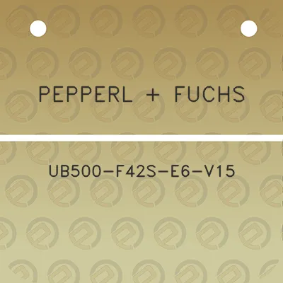pepperl-fuchs-ub500-f42s-e6-v15