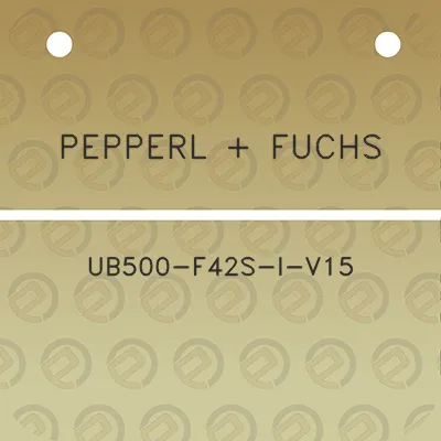 pepperl-fuchs-ub500-f42s-i-v15