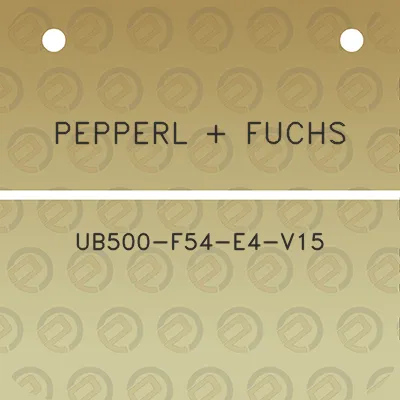 pepperl-fuchs-ub500-f54-e4-v15