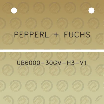 pepperl-fuchs-ub6000-30gm-h3-v1