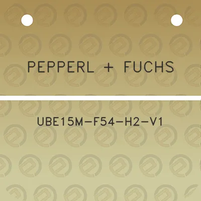 pepperl-fuchs-ube15m-f54-h2-v1