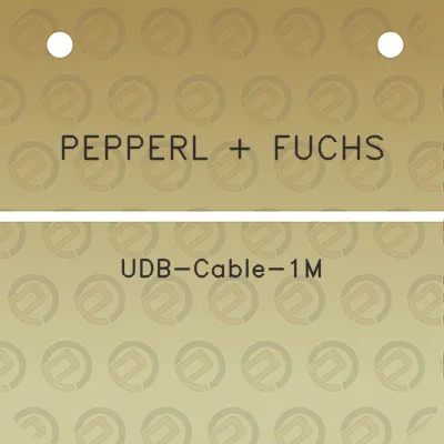 pepperl-fuchs-udb-cable-1m