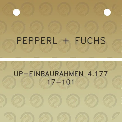 pepperl-fuchs-up-einbaurahmen-4177-17-101