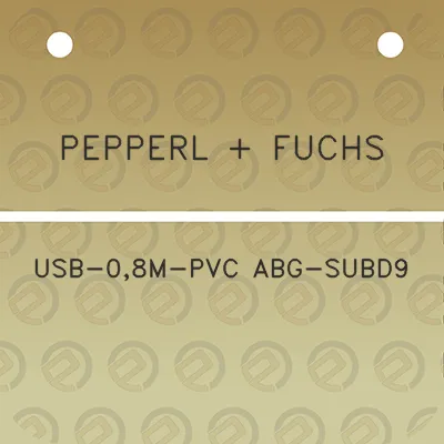 pepperl-fuchs-usb-08m-pvc-abg-subd9