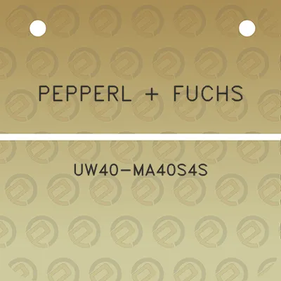 pepperl-fuchs-uw40-ma40s4s