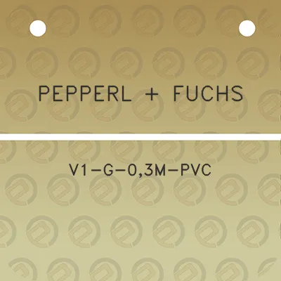pepperl-fuchs-v1-g-03m-pvc