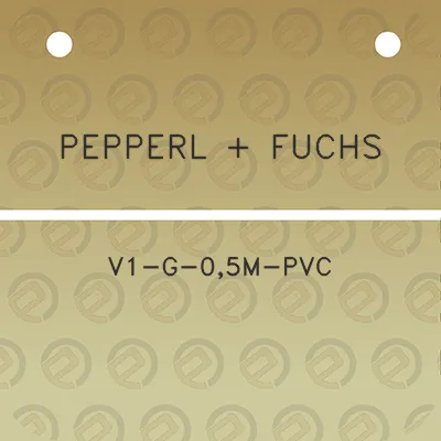 pepperl-fuchs-v1-g-05m-pvc