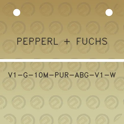 pepperl-fuchs-v1-g-10m-pur-abg-v1-w