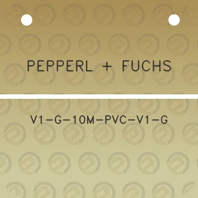 pepperl-fuchs-v1-g-10m-pvc-v1-g