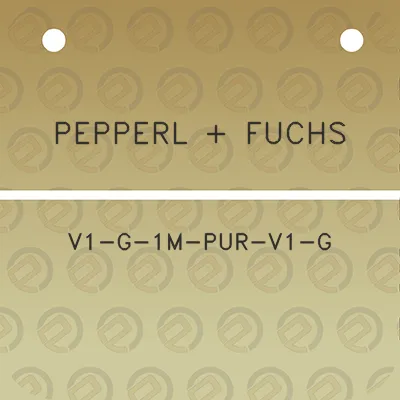 pepperl-fuchs-v1-g-1m-pur-v1-g