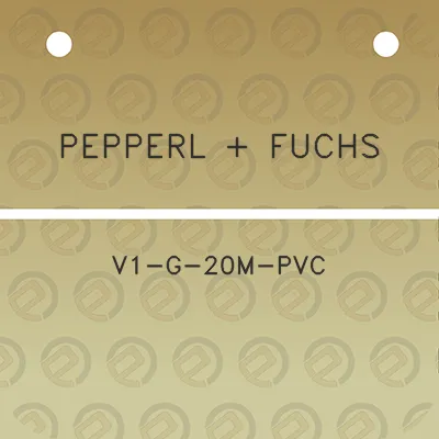 pepperl-fuchs-v1-g-20m-pvc