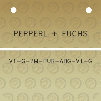 pepperl-fuchs-v1-g-2m-pur-abg-v1-g