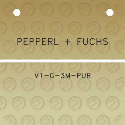 pepperl-fuchs-v1-g-3m-pur