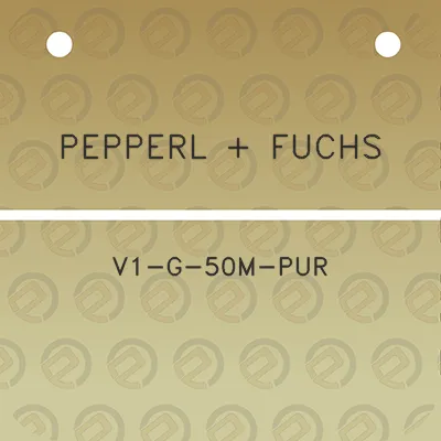 pepperl-fuchs-v1-g-50m-pur