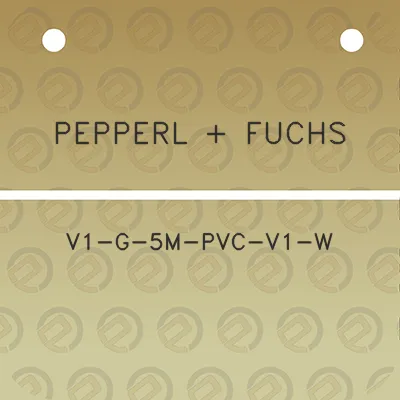 pepperl-fuchs-v1-g-5m-pvc-v1-w