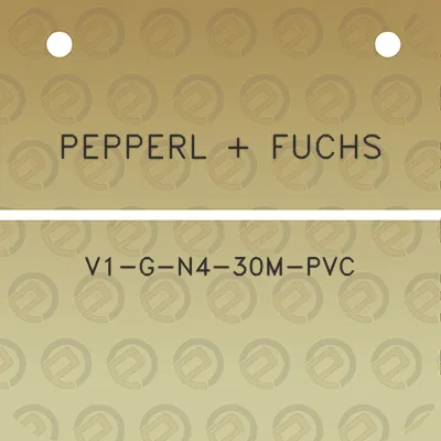 pepperl-fuchs-v1-g-n4-30m-pvc
