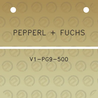 pepperl-fuchs-v1-pg9-500