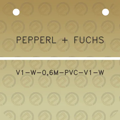 pepperl-fuchs-v1-w-06m-pvc-v1-w