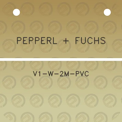 pepperl-fuchs-v1-w-2m-pvc