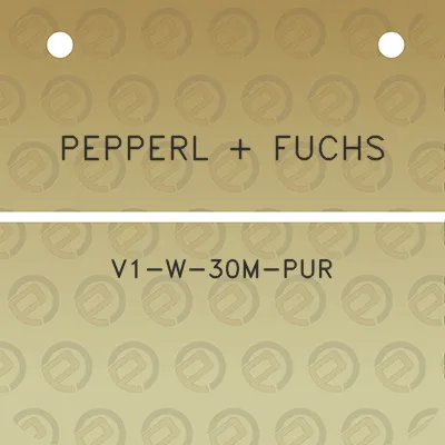 pepperl-fuchs-v1-w-30m-pur