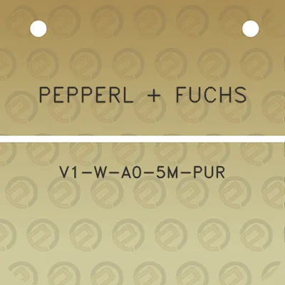 pepperl-fuchs-v1-w-a0-5m-pur