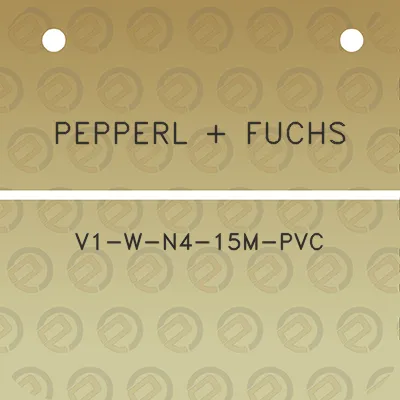 pepperl-fuchs-v1-w-n4-15m-pvc