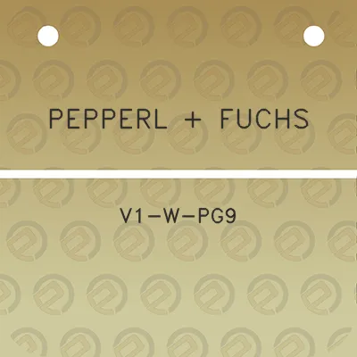 pepperl-fuchs-v1-w-pg9