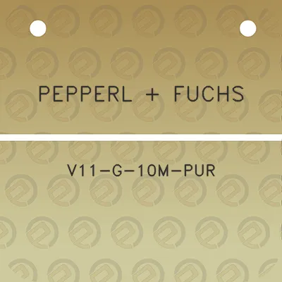 pepperl-fuchs-v11-g-10m-pur