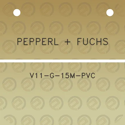 pepperl-fuchs-v11-g-15m-pvc