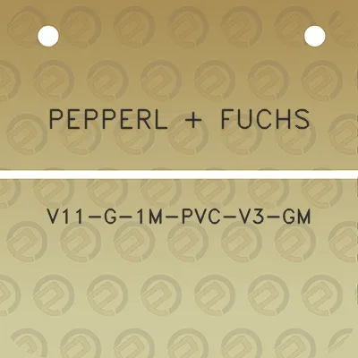 pepperl-fuchs-v11-g-1m-pvc-v3-gm