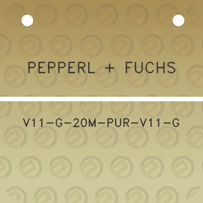 pepperl-fuchs-v11-g-20m-pur-v11-g