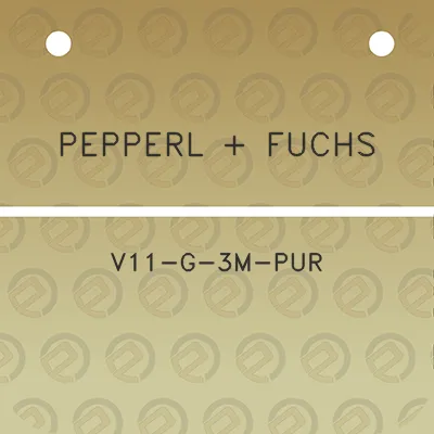 pepperl-fuchs-v11-g-3m-pur