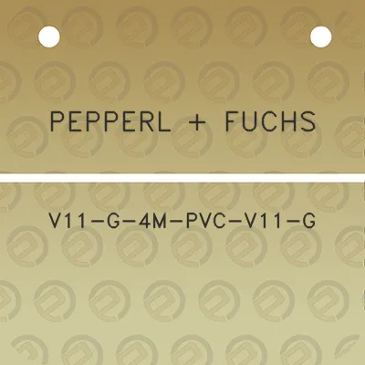 pepperl-fuchs-v11-g-4m-pvc-v11-g