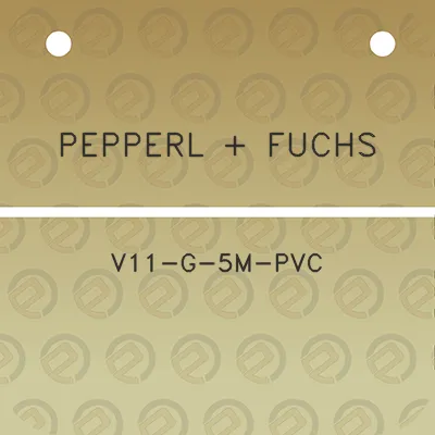 pepperl-fuchs-v11-g-5m-pvc