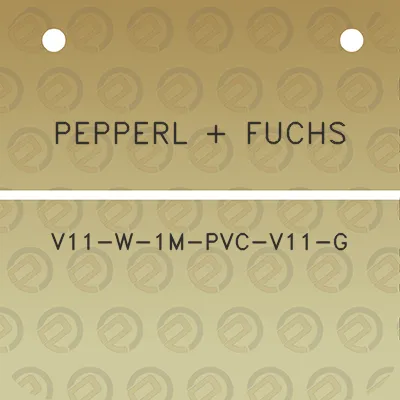 pepperl-fuchs-v11-w-1m-pvc-v11-g