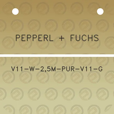 pepperl-fuchs-v11-w-25m-pur-v11-g
