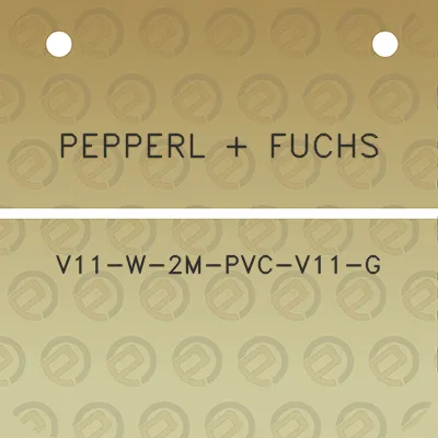 pepperl-fuchs-v11-w-2m-pvc-v11-g