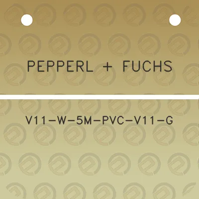 pepperl-fuchs-v11-w-5m-pvc-v11-g